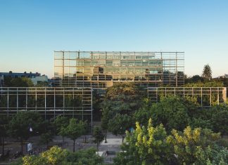 Soirée nomade à la fondation Cartier Vue de la Fondation Cartier