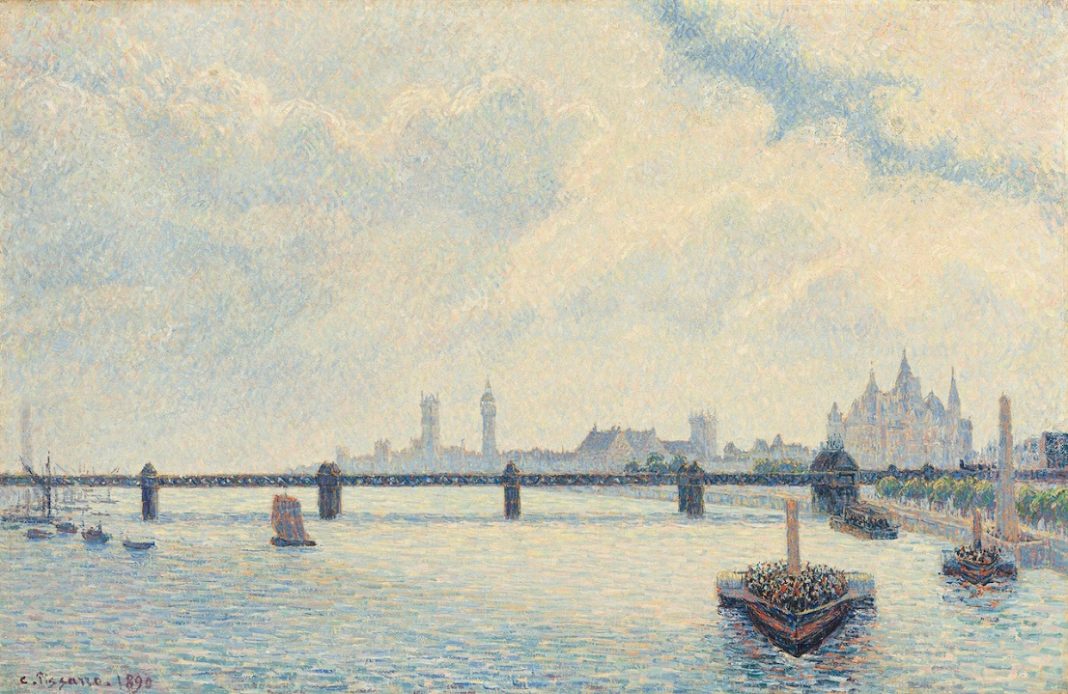 Camille Pissarro - Le Pont de Charing Cross