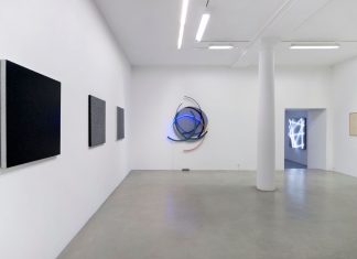 Un coup de Morellet n’abolira pas le hasard… Francois-Morellet à la Galerie Kamel Mennou