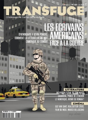 Couverture Les écrivains américains face à la guerre