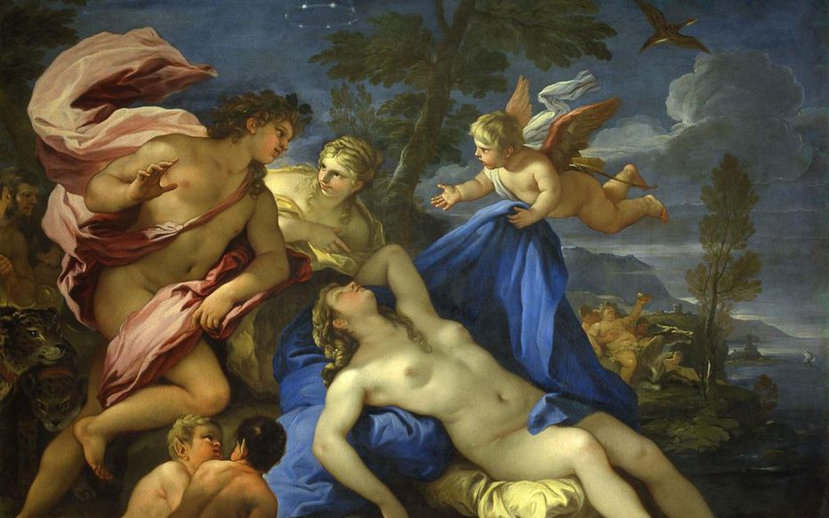 Luca Giordano, « Ariane abandonnée »