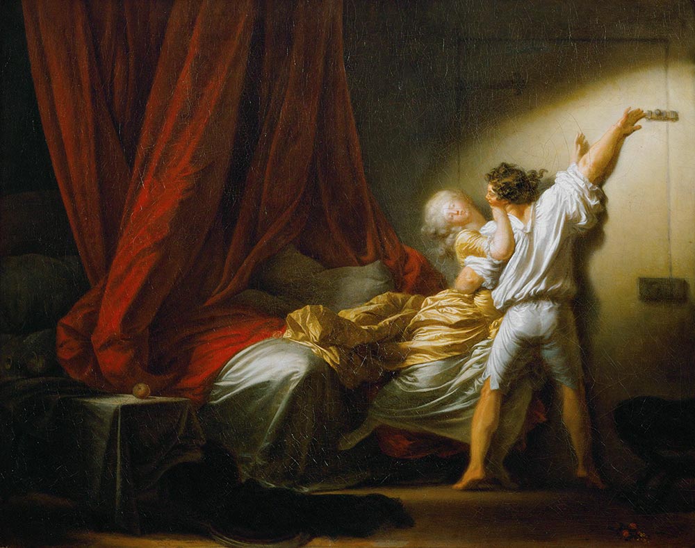 Le verrou par Fragonard