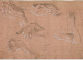 Divines esquisses Six études de mains d’Alvise Vivarini
