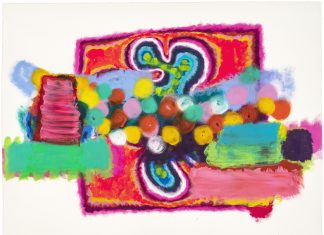 Libre et légère comme de la gouache