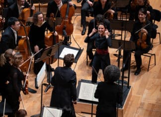 Oksana Lyniv et Illia Ovcharenko, immenses musiciens ukrainiens avec l’Orchestre National d’Ile de France