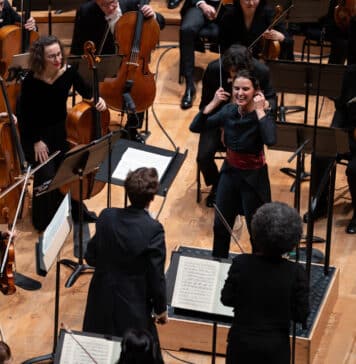 Oksana Lyniv et Illia Ovcharenko, immenses musiciens ukrainiens avec l’Orchestre National d’Ile de France