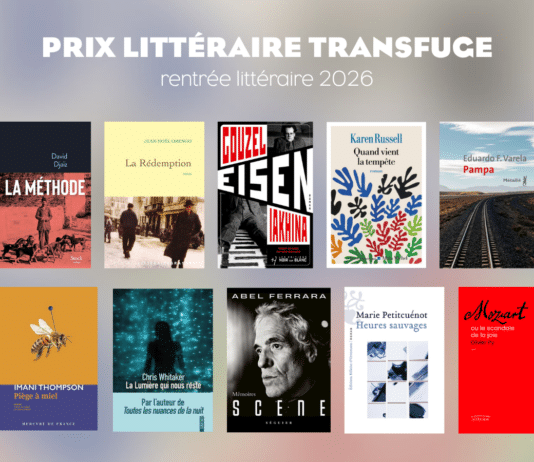 PRIX TRANSFUGE – rentrée littéraire 2026