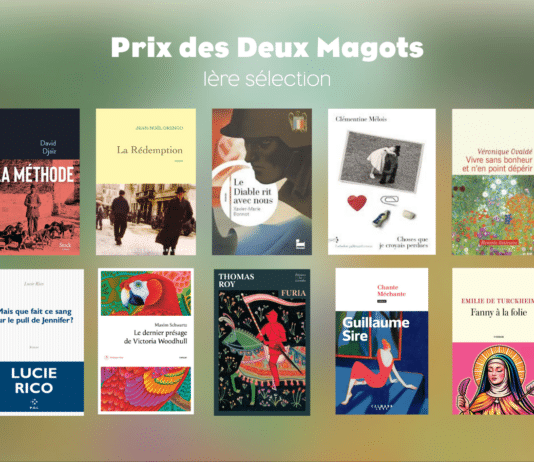 93e Prix des Deux Magots – 1ère sélection